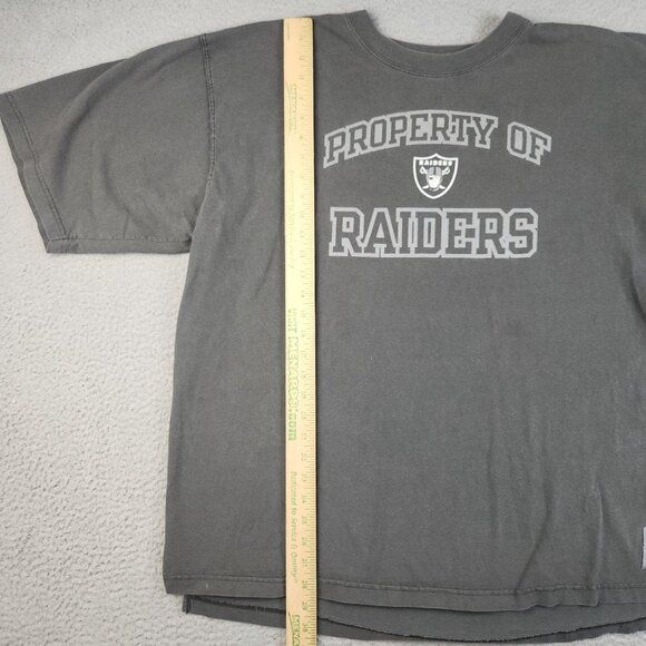 Vtg Y2K Los Angeles Raiders Reebok NFL Gridiron Classic Short Sleeve 2XL Shirt - Picture 4 of 14